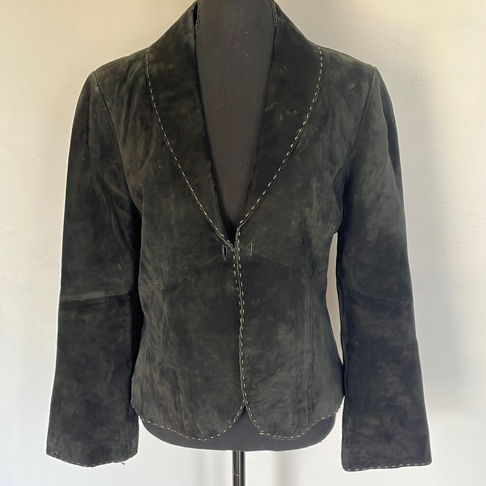 Brandon Thomas Black Leather Jacket